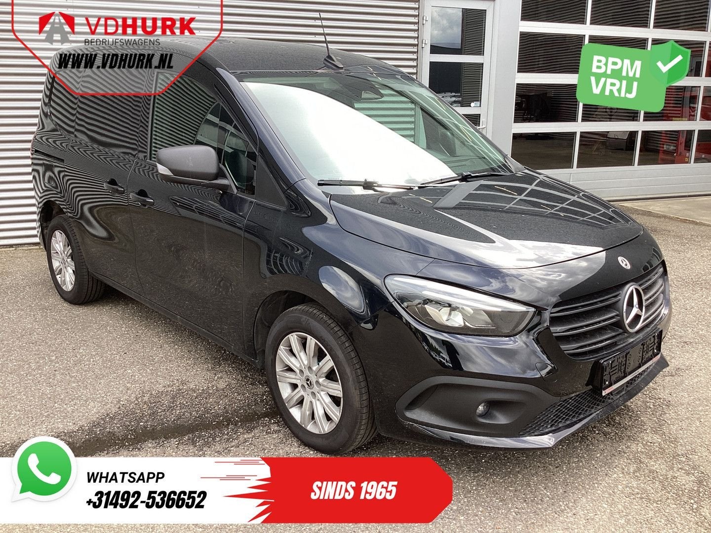 Mercedes-Benz Citan 112 CDI Pro Aut. Led/ Carplay/ Camera/ C, Auto's, Automaat, Zwart, Mercedes-Benz, Bedrijf