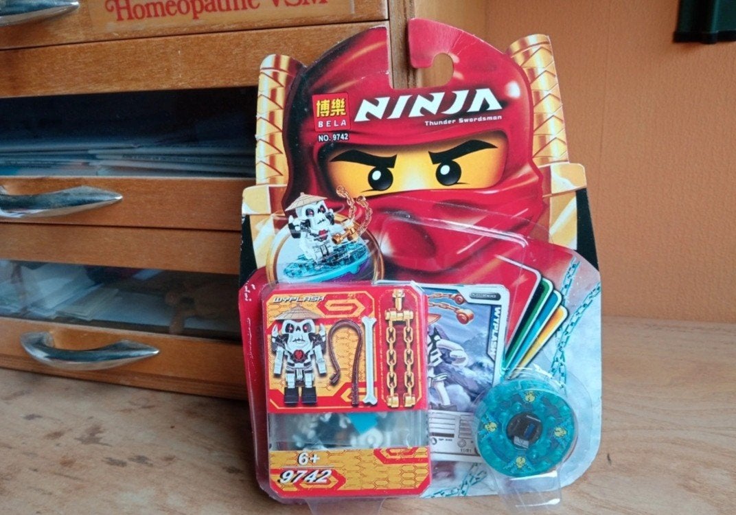 Nieuw bela bootleg chinese ninja swordsman vintage 9742, Verzenden, Nieuw