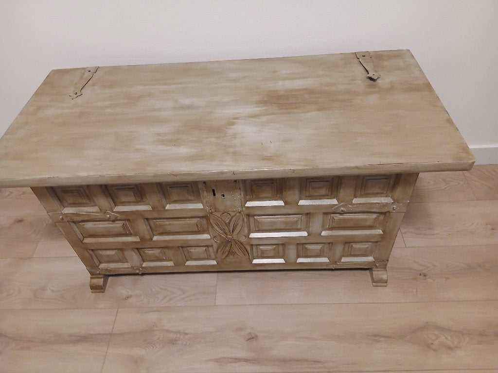 caisse en bois, 50 à 100 cm, Comme neuf, Enlèvement, 100 à 125 cm