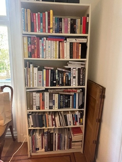 2 bibliothèques IKEA Billy blanches 80202 cm, 25 à 50 cm, Avec tablette(s), Comme neuf, Enlèvement