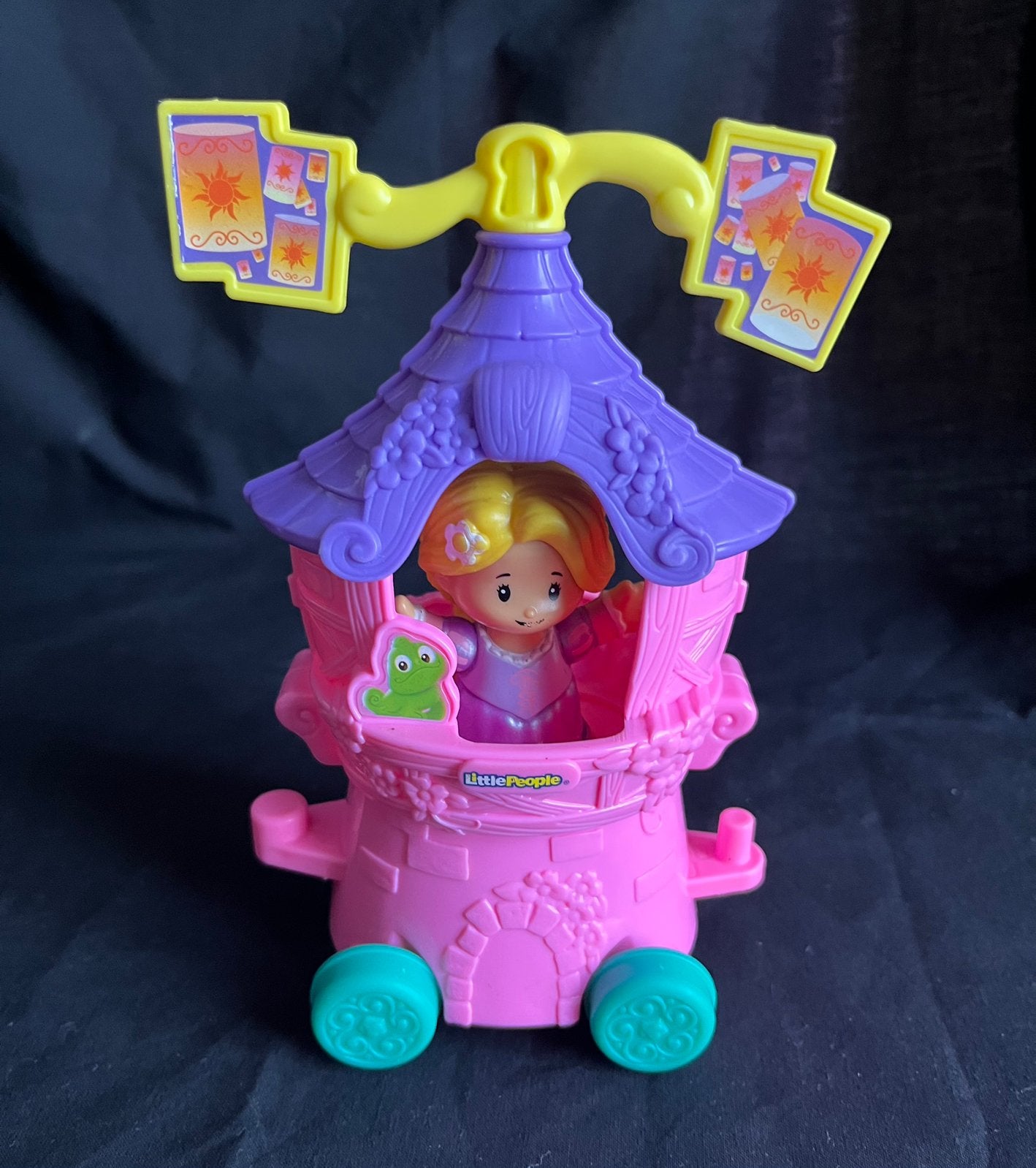 Little People | Disney Prinses Rapunzel | Praalwagen | Float, Ophalen of Verzenden, Zo goed als nieuw