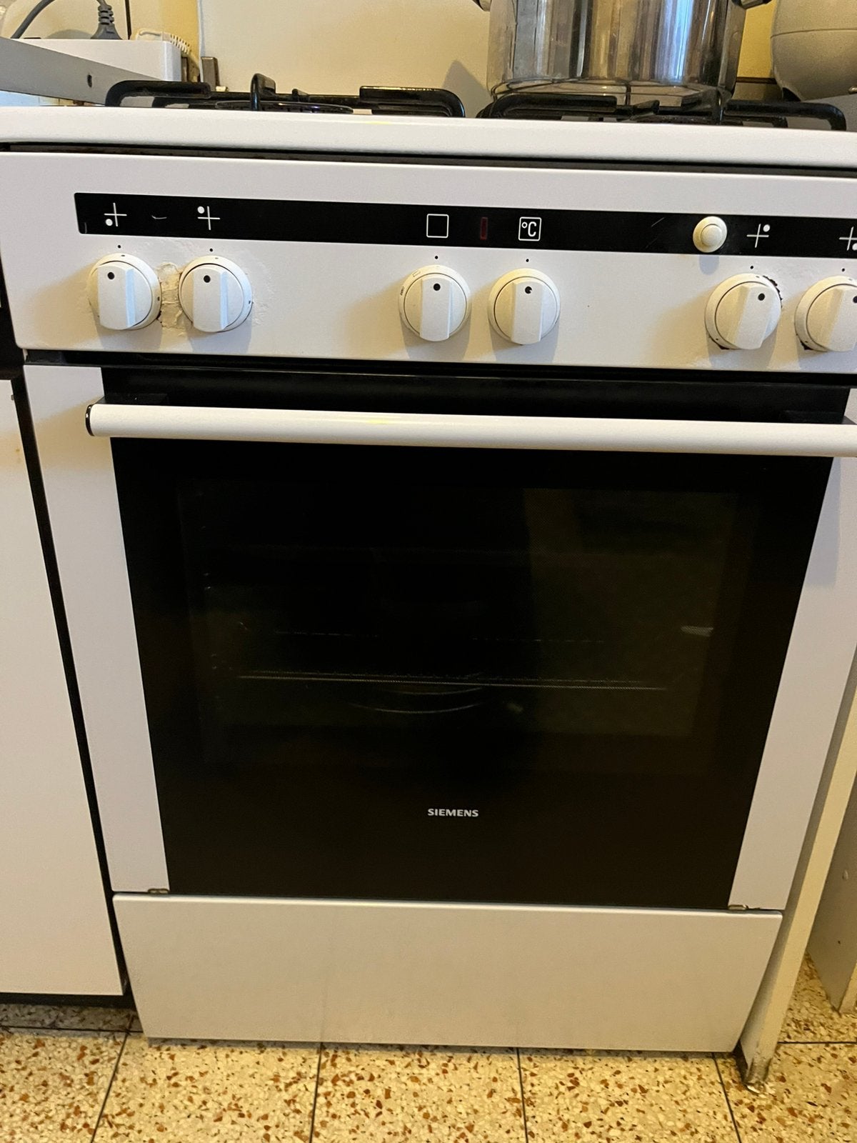 Cuisinière mixte gaz électricité, Electroménager, Enlèvement, Utilisé, Gril, Électrique
