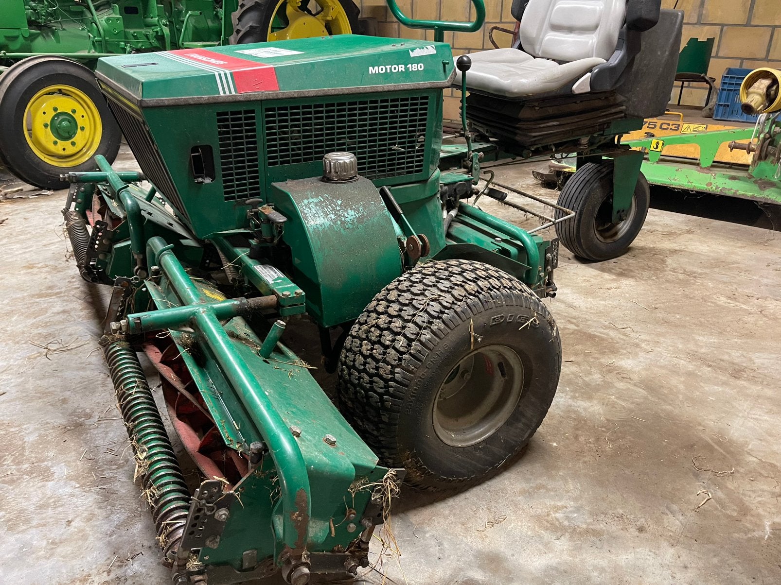 Ransomes motor 180, Ophalen