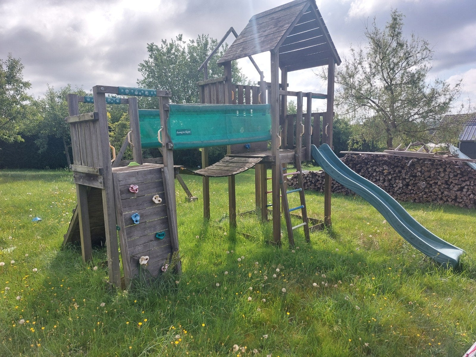 Module de jeux enfants en bois, Enlèvement, Balançoire