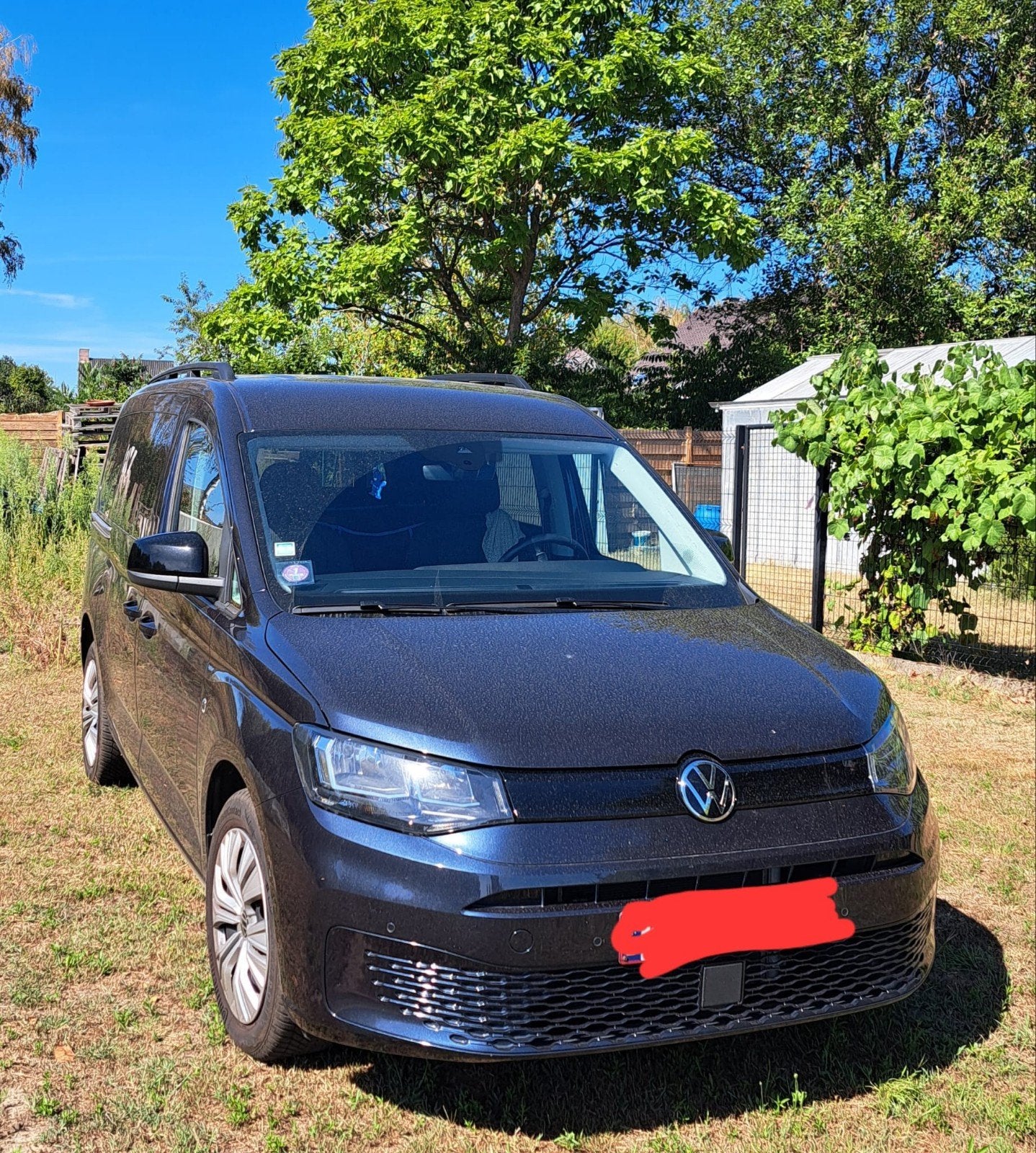 vw caddy maxi lichte vracht 5 zitplaatsen, Auto's, Volkswagen, Stof, 1498 cc, Blauw, 5 zetels