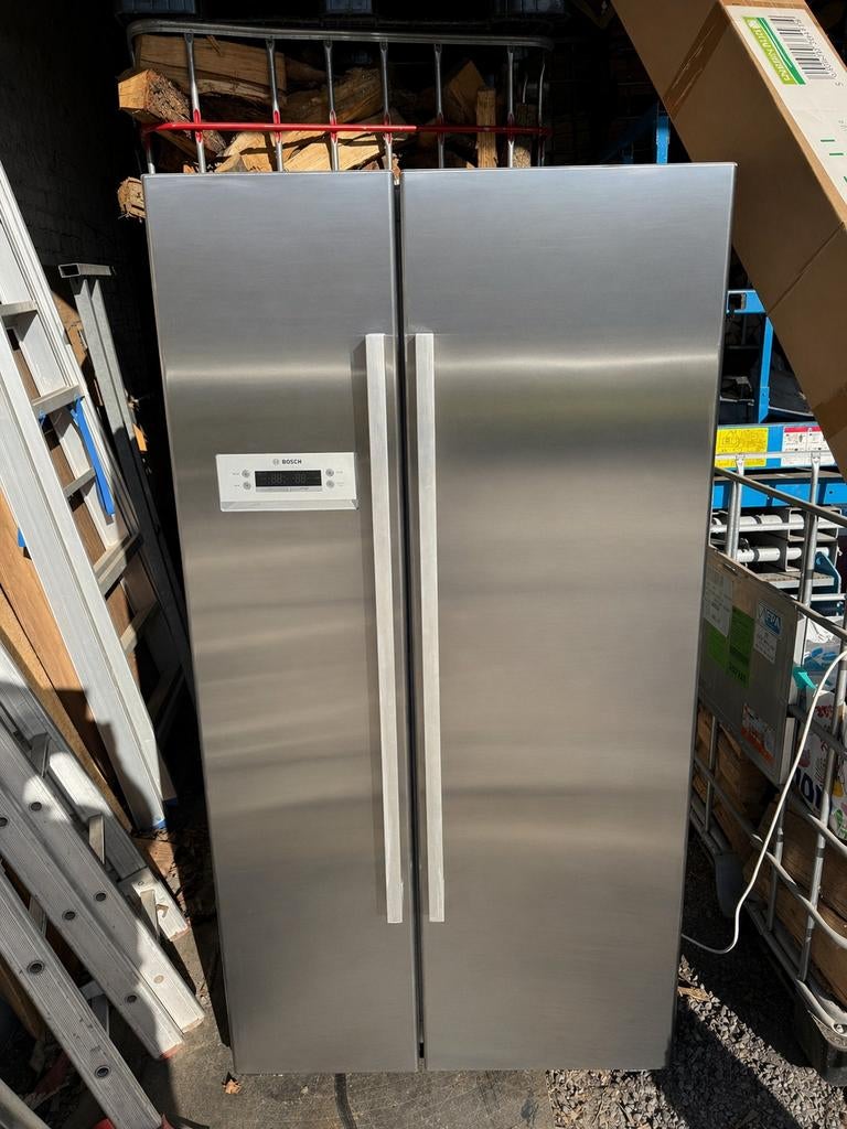 Amerikaanse frigo met diepvries Bosch, Ophalen