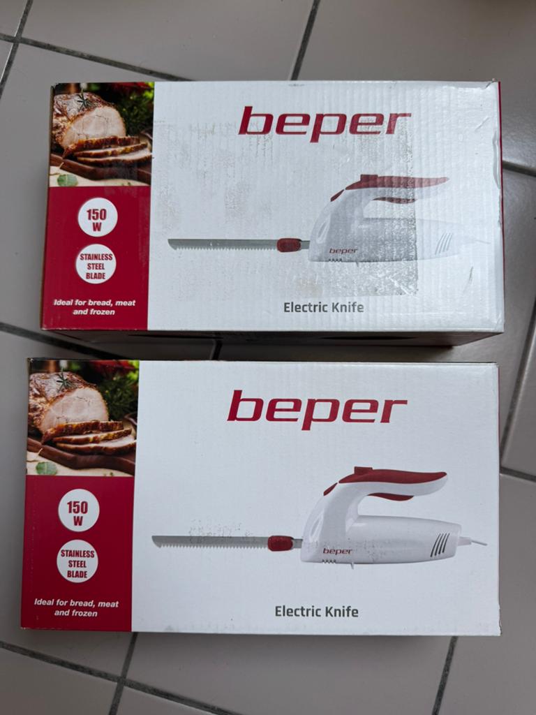 2 nieuwe elektrische messen, Ophalen of Verzenden, Zo goed als nieuw