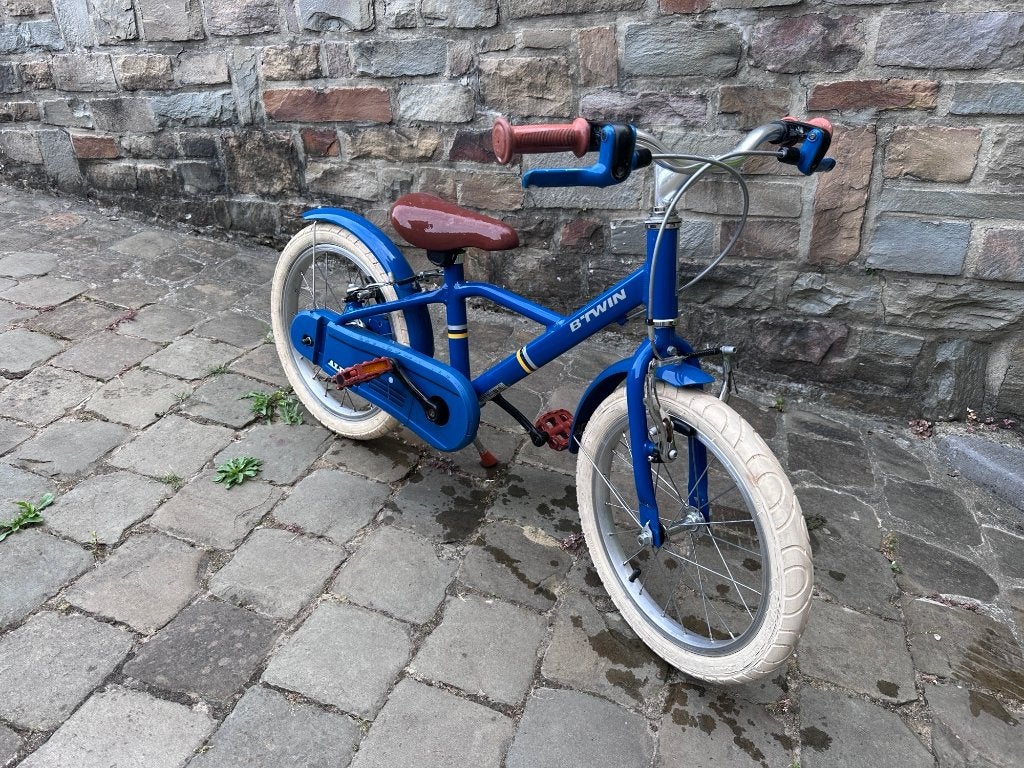 Velo enfant Decathlon Btwin 16" 4-6 ans City 900 tb etat, Vélos & Vélomoteurs, Enlèvement, Comme neuf