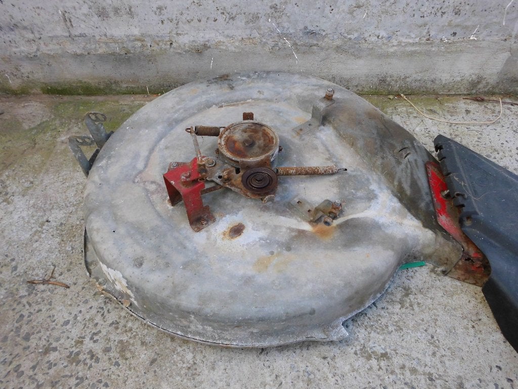 Gegalvaniseerd maaidek voor zitmaaier, Ophalen, Gebruikt, Minder dan 90 cm