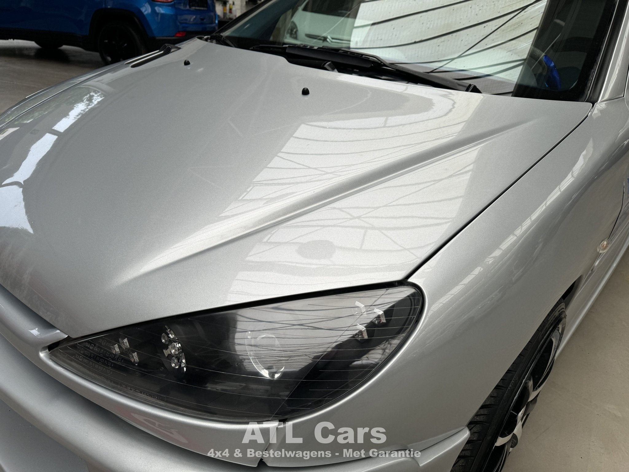 Peugeot 206 1.4 Diesel | LSD Doors | Verlaagd | 1j Garantie, Cuir, Argent ou Gris, Achat, 50 kW