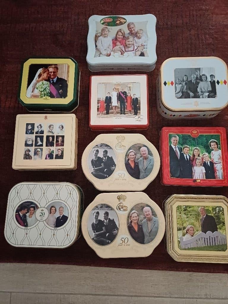 dozen met afbeeldingen koninklijke familie, Enlèvement, Utilisé, Biscuits