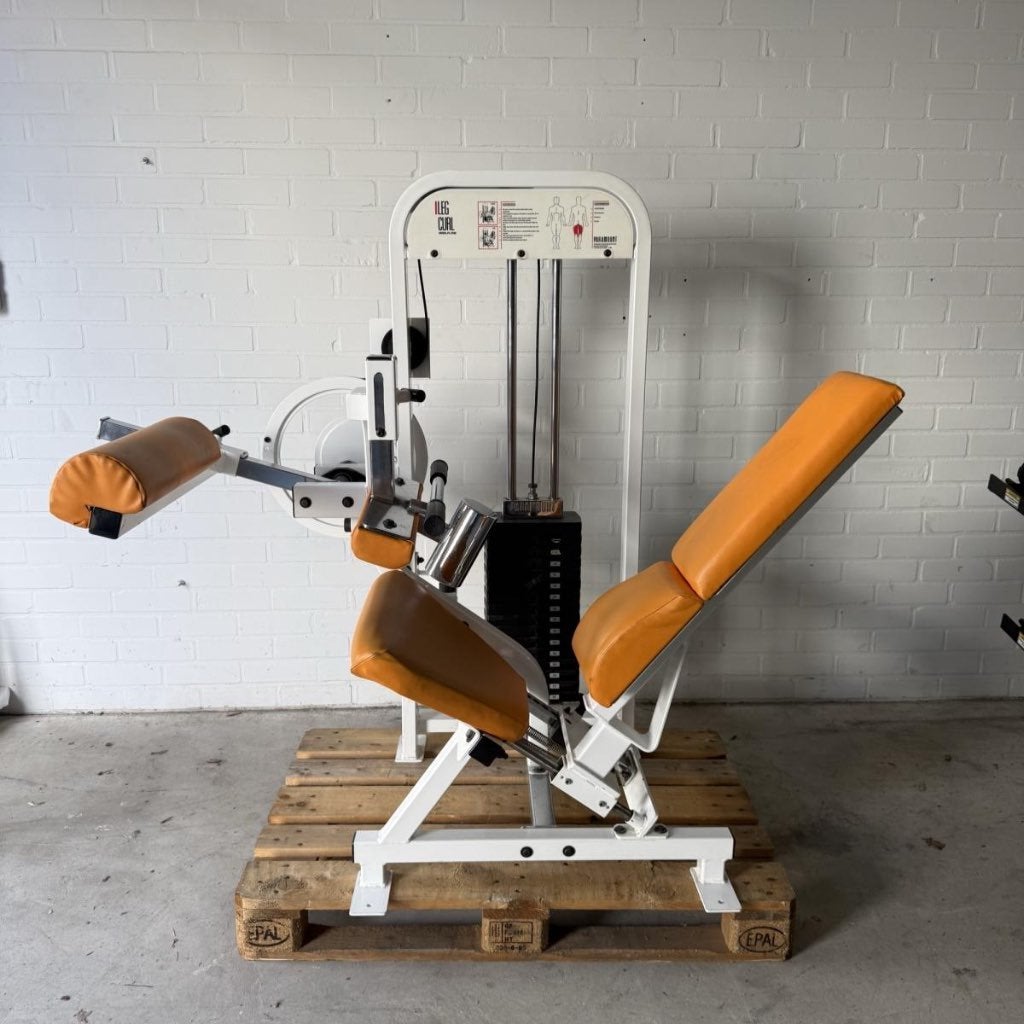 Paramount beinbeuger/ seated leg curl/ legcurl, Ophalen of Verzenden, Gebruikt