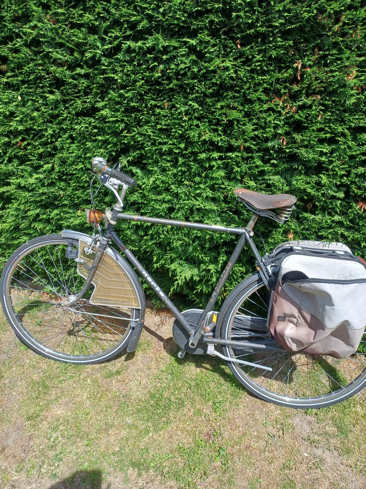 norta herenfiets retro, Ophalen
