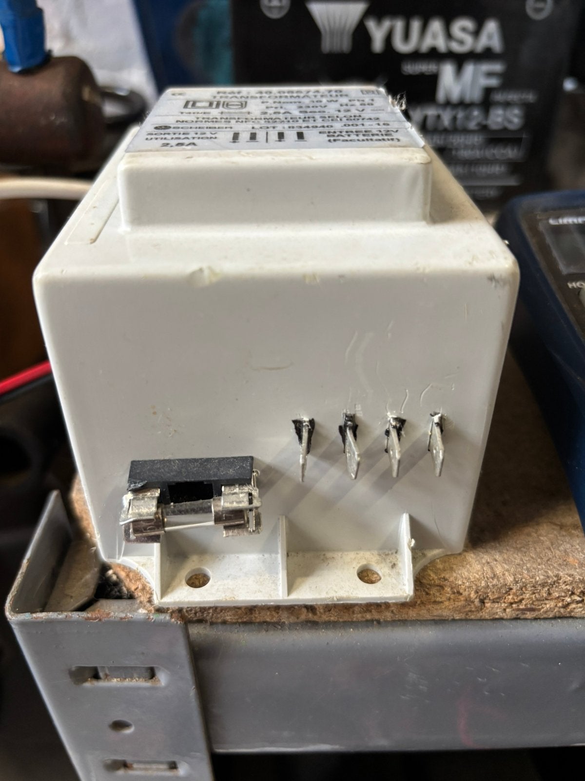 Transfo (omvormer) 230V -> 12V voor caravan/mobilhome, Caravans en Kamperen, Ophalen of Verzenden, Gebruikt