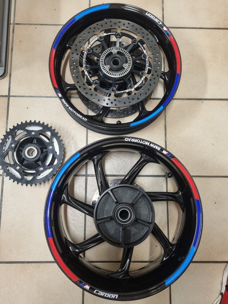 Bmw M1000RR carbon wielen, Motoren, Ophalen, Gebruikt