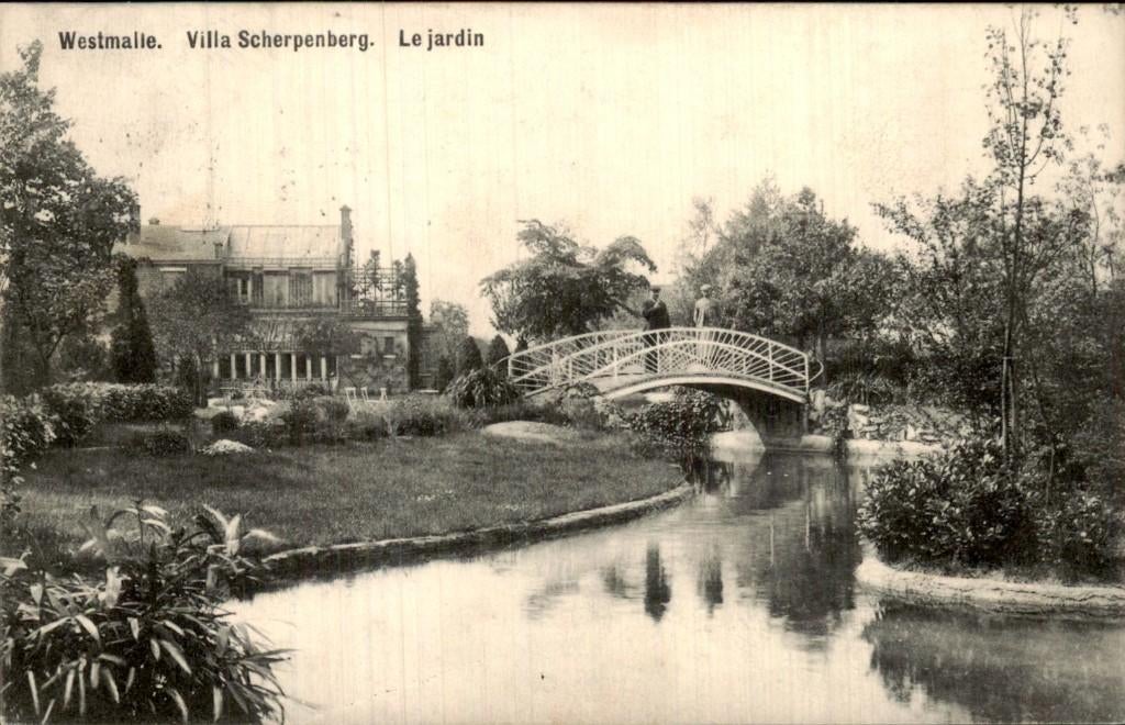 Westmalle - Villa Scherpenberg, Verzamelen, Ophalen of Verzenden, Gelopen