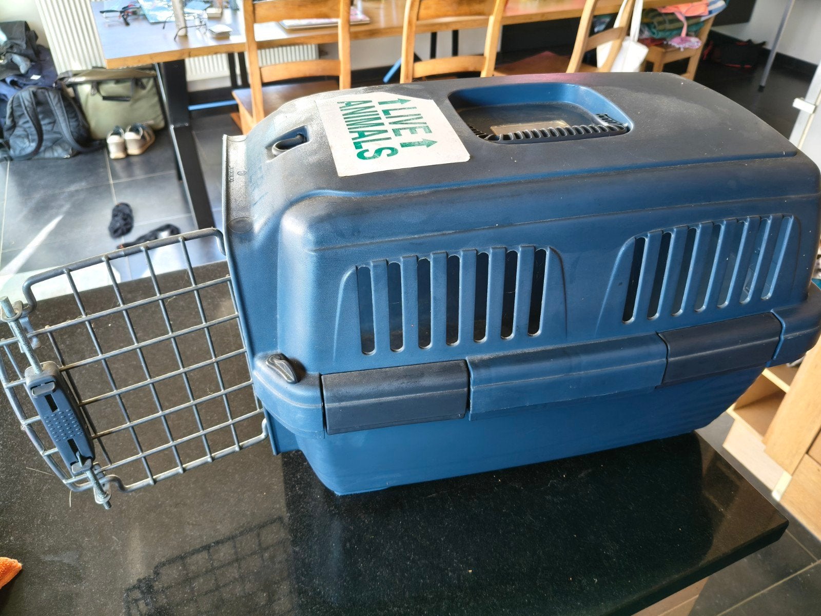 Transport box, Ophalen