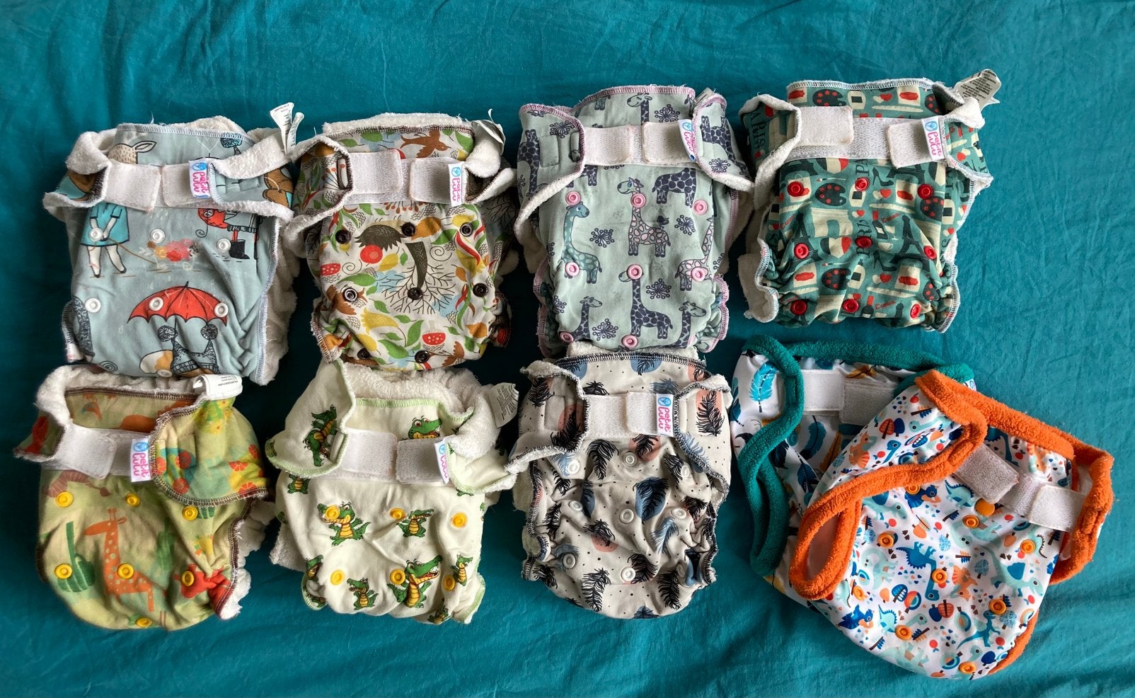 Petit Lulu wasbare luiers pakket, Kinderen en Baby's, Ophalen, Zo goed als nieuw, Overige typen, Overige merken
