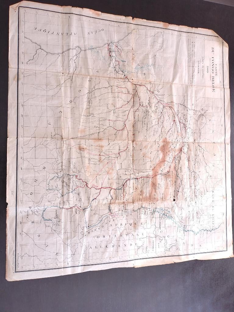 Kaart Congo, Ophalen