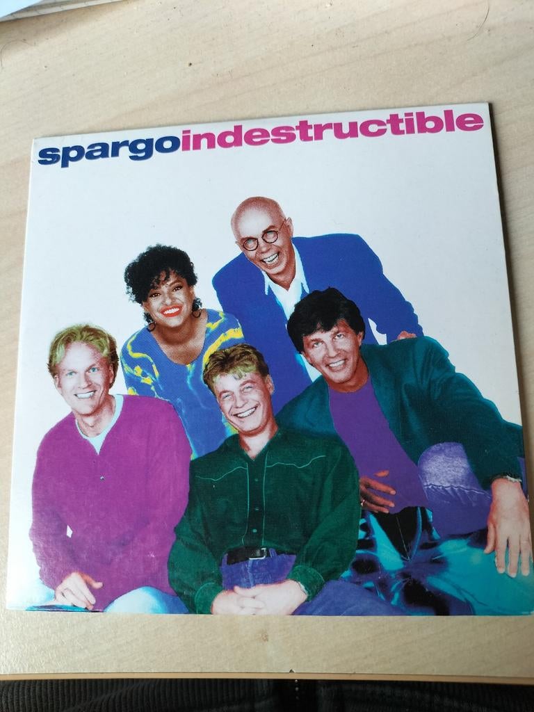 CD single Spargo, Indestructable, Envoi