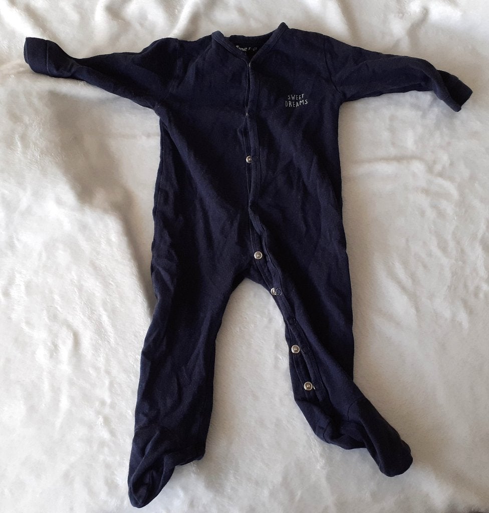Baby pyjama donkerblauw Sweet & Soft Zeeman 74, Enfants & Bébés, Vêtements de bébé | Taille 74, Enlèvement ou Envoi, Neuf, Garçon ou Fille