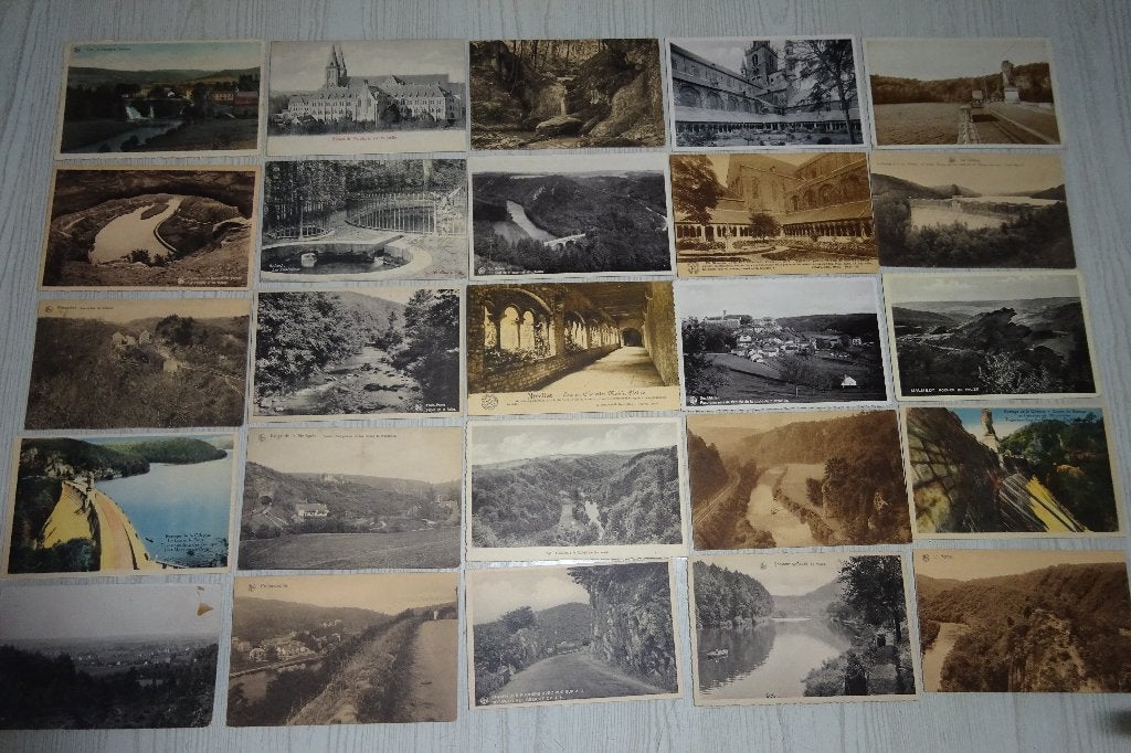 Lot 100 postkaarten België Wallonië - Belgique La Wallonie, Ophalen of Verzenden