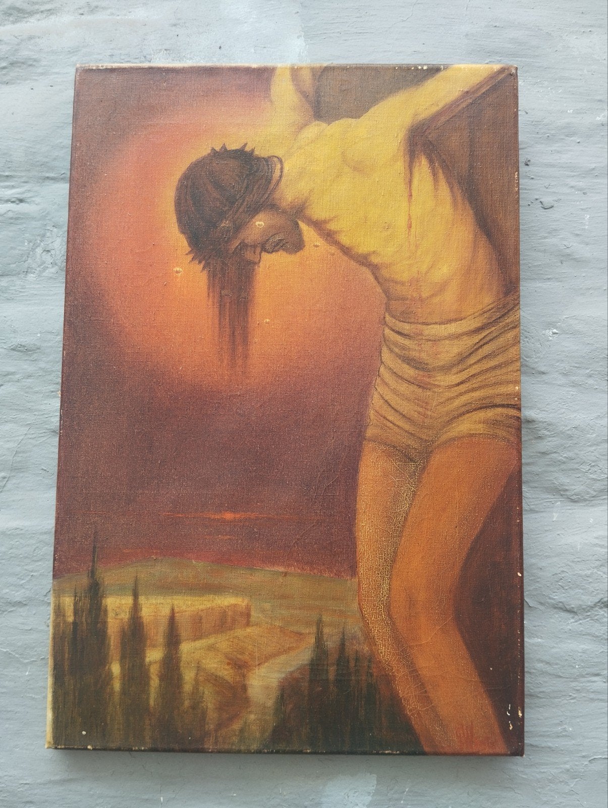 Peinture de Ernest Wante 1872-1960, Antiquités & Art, Art | Peinture | Abstraite, Enlèvement ou Envoi
