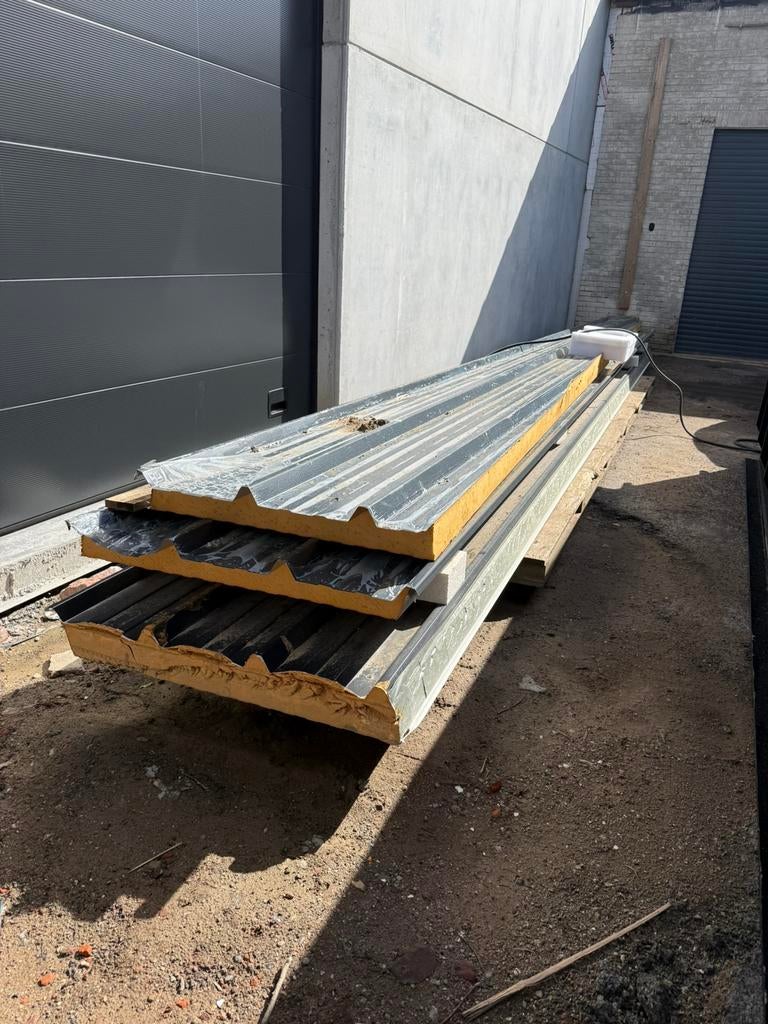 Joris ide dakpanelen ral 7021 ultra 60, Ophalen, Nieuw, Overige materialen, 100 mm of meer