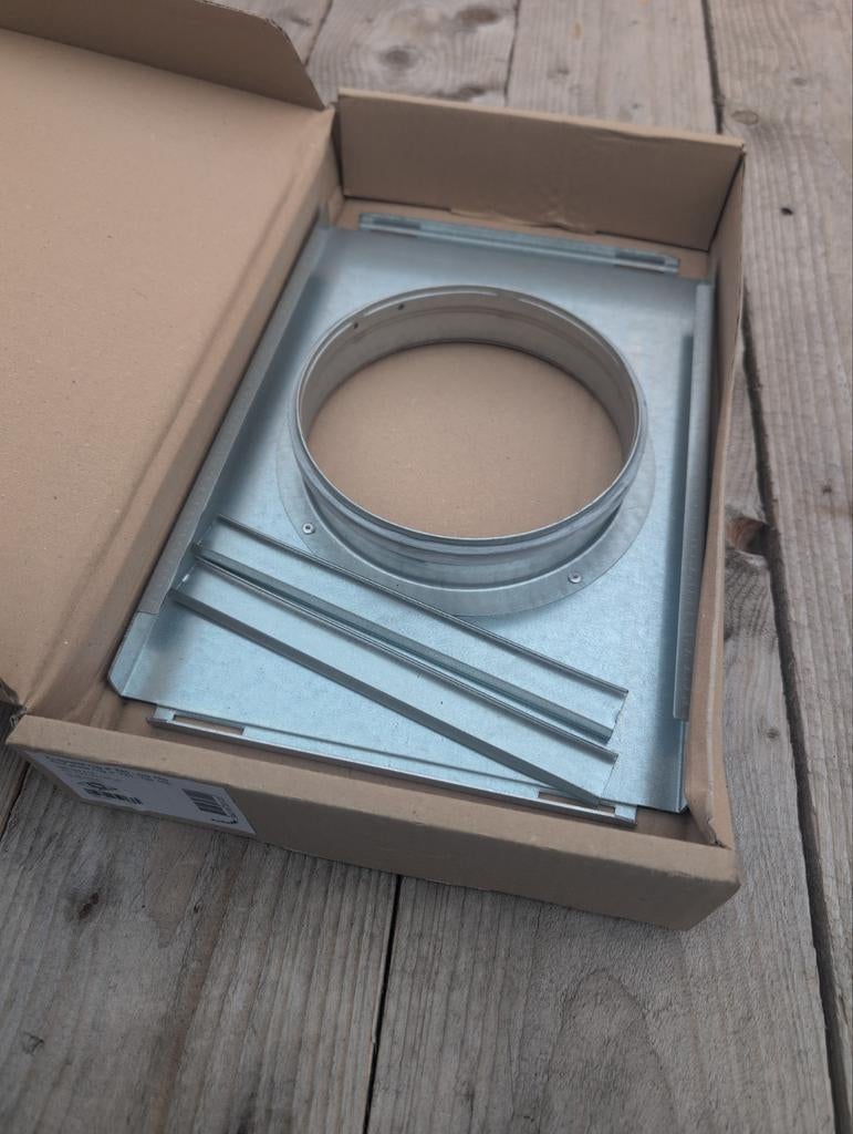 Zehnder ComfoWell CW-P 320 eindplaat D160mm, Ophalen of Verzenden, Nieuw