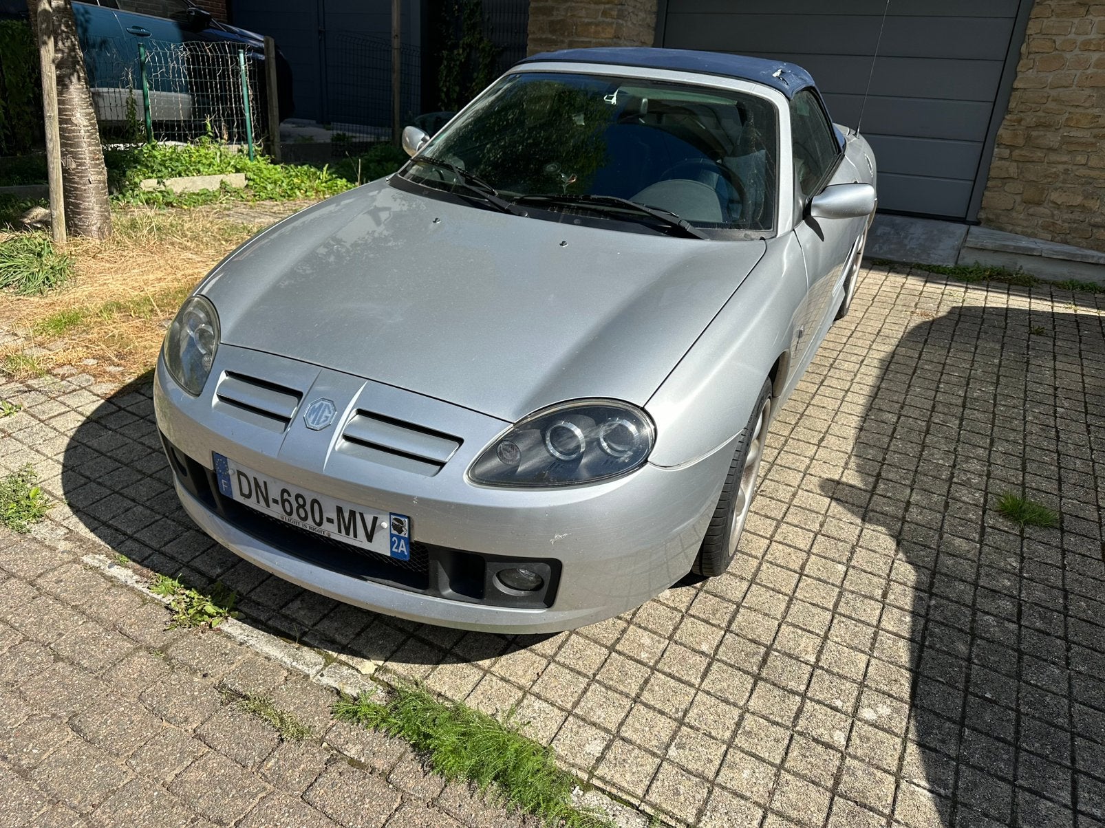 MG TF 135 LHD, Autos, 100 kW, Argent ou Gris, Achat, Cabriolet