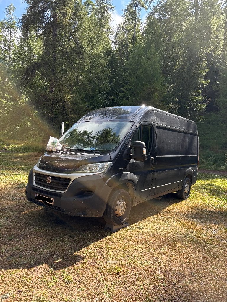 FIAT DUCATO - Camionette/Camper, Auto's, Voorwielaandrijving, 4 deurs, Stof, Zwart