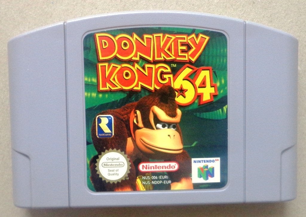 Donkey Kong 64 voor de Nintendo 64, Consoles de jeu & Jeux vidéo, Jeux | Nintendo 64, Enlèvement ou Envoi, Utilisé