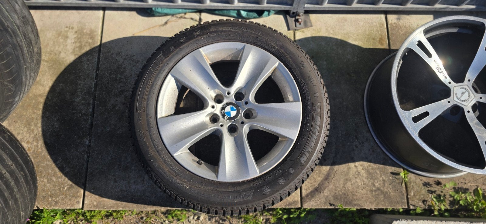 BMW F10 F11 winterset, Auto-onderdelen, Gebruikt, Banden en Velgen, 17 inch, Personenwagen