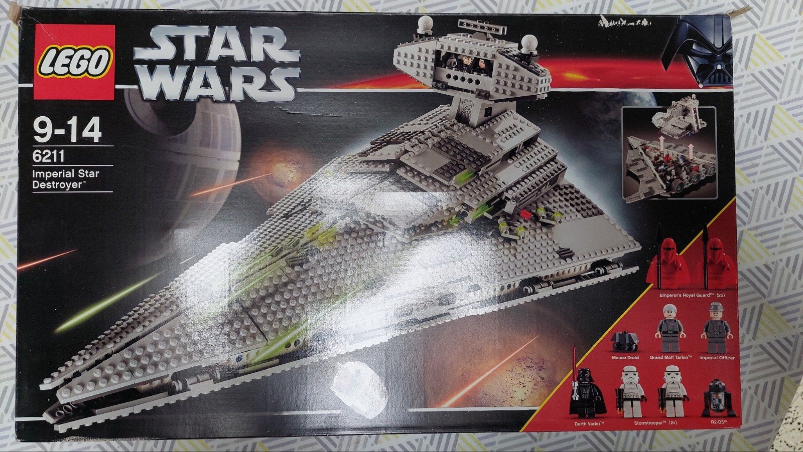 Lego 6211 - Le chasseur d'étoiles impérial, Collections, Enlèvement ou Envoi, Utilisé