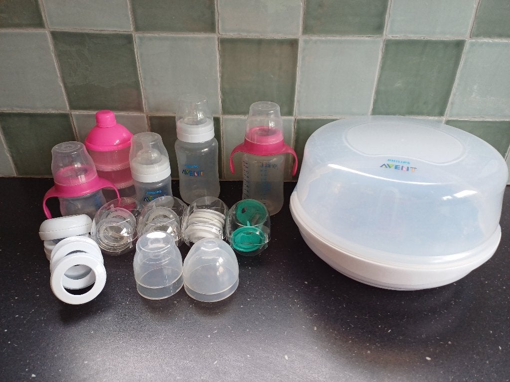 Philips avent babyflessen pakket, Kinderen en Baby's, Ophalen, Zo goed als nieuw, Babyfles, Philips Avent