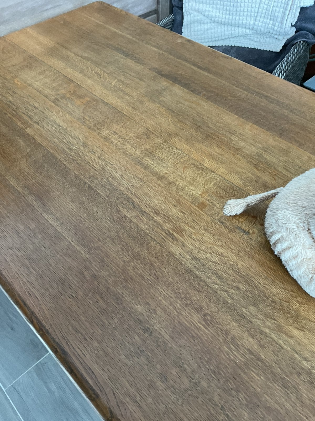 Mooie eiken tafel, Huis en Inrichting, Ophalen of Verzenden, Zo goed als nieuw