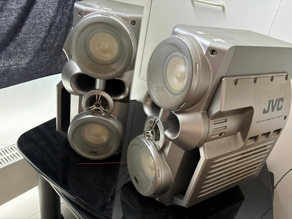 Boxen met woofers, Audio, Tv en Foto, Luidsprekerboxen, Ophalen, Gebruikt, JVC
