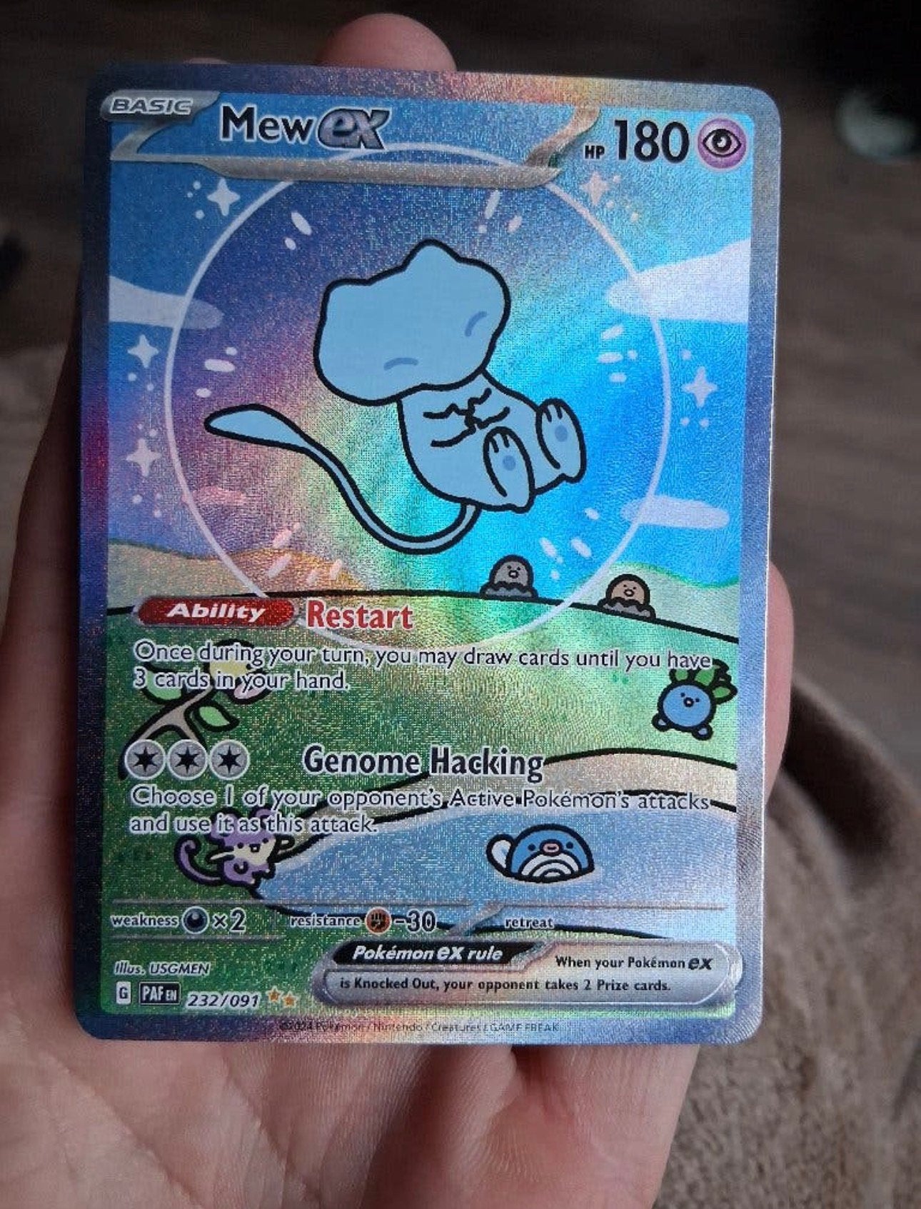 Mew EX, Ophalen of Verzenden, Zo goed als nieuw