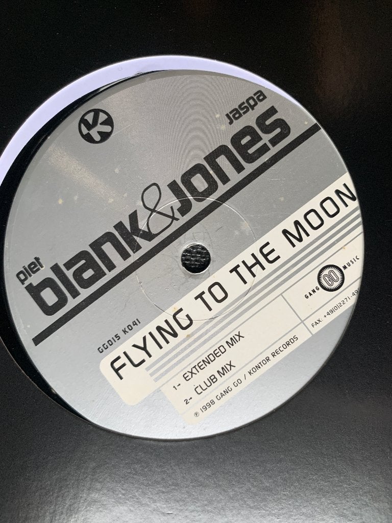 Piet Blank & Jaspa Jones* – Flying To The Moon, Ophalen of Verzenden, Trance