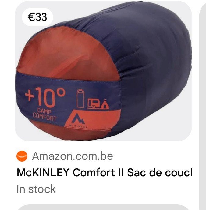 Sac de couchage 15€ BIG PROMO, Caravans en Kamperen, Ophalen of Verzenden, Nieuw