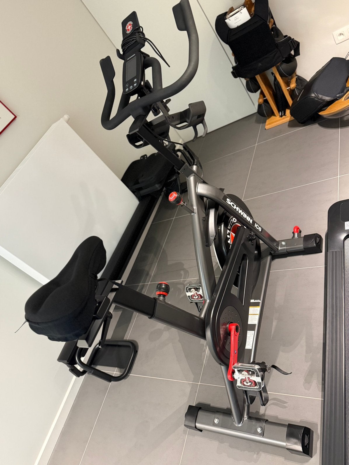 Spinbike Schwinn IC8, Ophalen, Overige materialen, Spinningfiets, Zo goed als nieuw