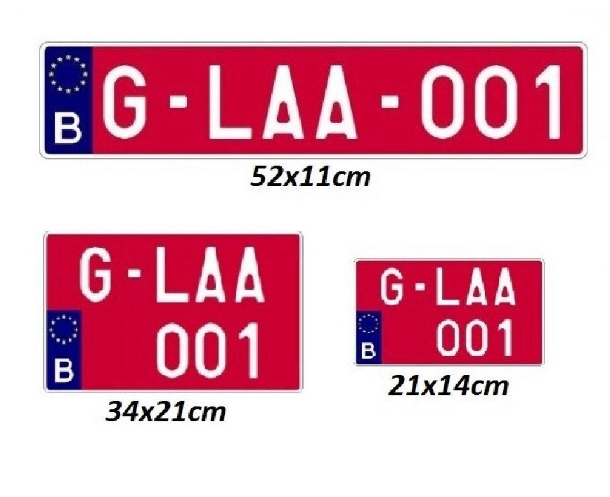Plaques immatriculation tracteur, Enlèvement ou Envoi, ., ., .