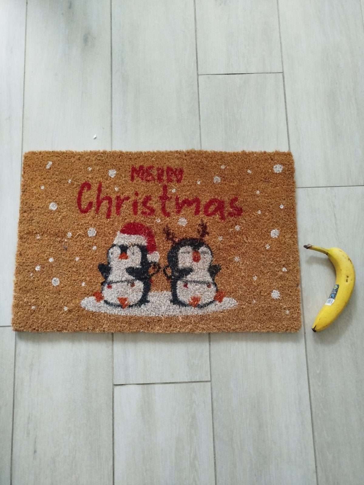 Deurmat Merry Christmas, Ophalen, Zo goed als nieuw