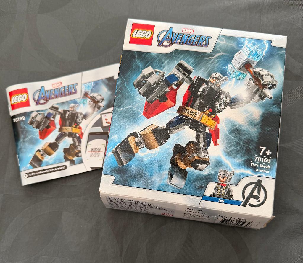 76169 Thor Mech Armor, Enfants & Bébés, Jouets | Duplo & Lego, Comme neuf, Lego, Ensemble complet, Complet, Accessoires inclus