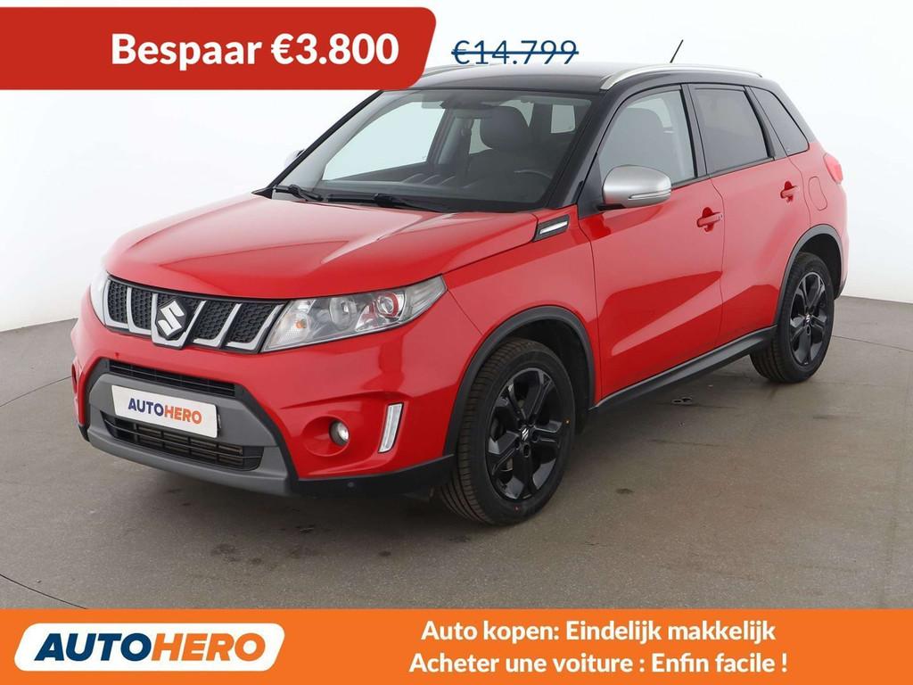 Suzuki Vitara 1.4 BoosterJet S 4x2 (bj 2018, automaat), Gebruikt, Euro 6, Alcantara, 5 zetels