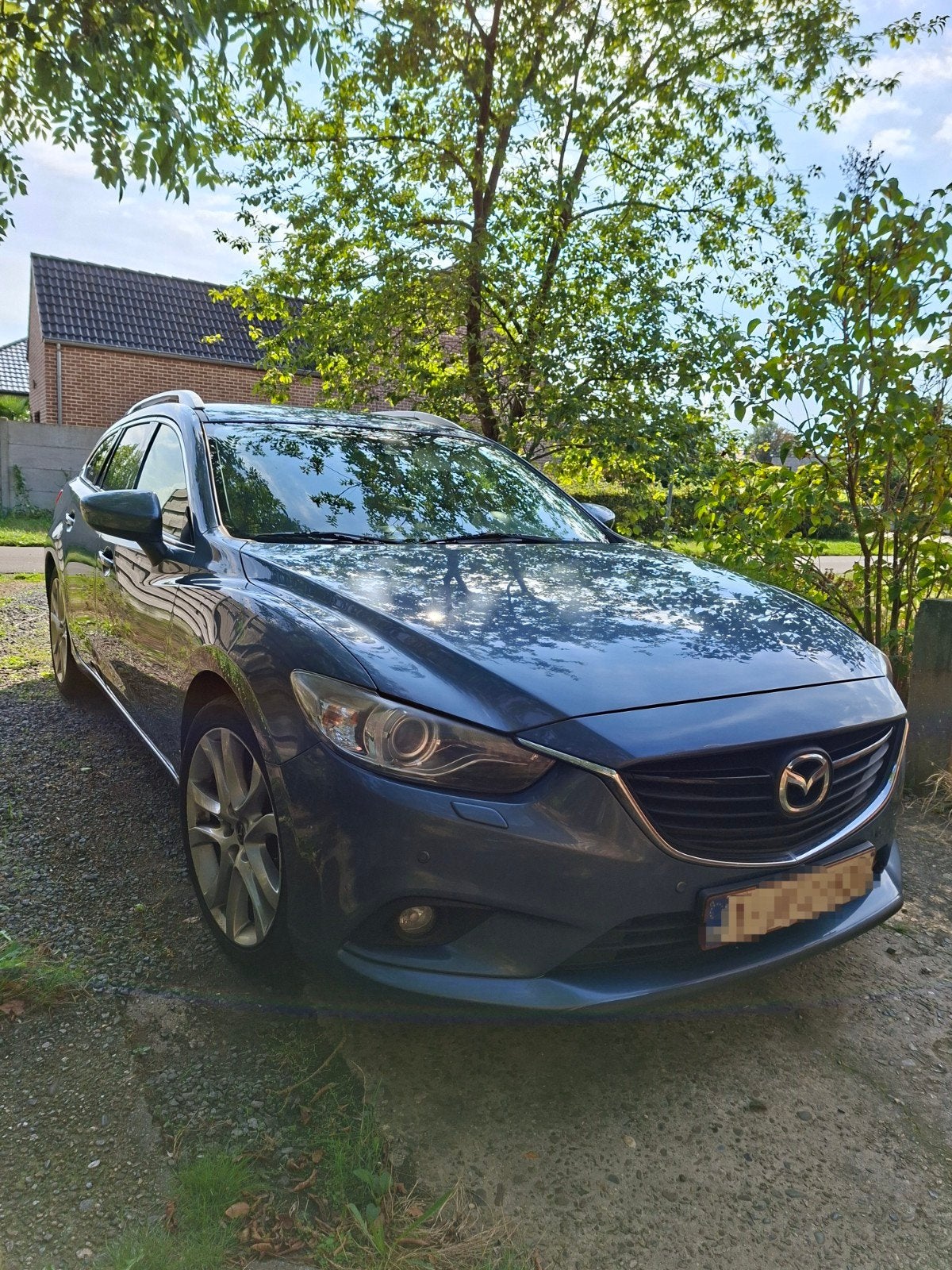 Mazda 6 Break Diesel 2013, Auto's, Mazda, Start-stop-systeem, Leder, 5 deurs, Particulier