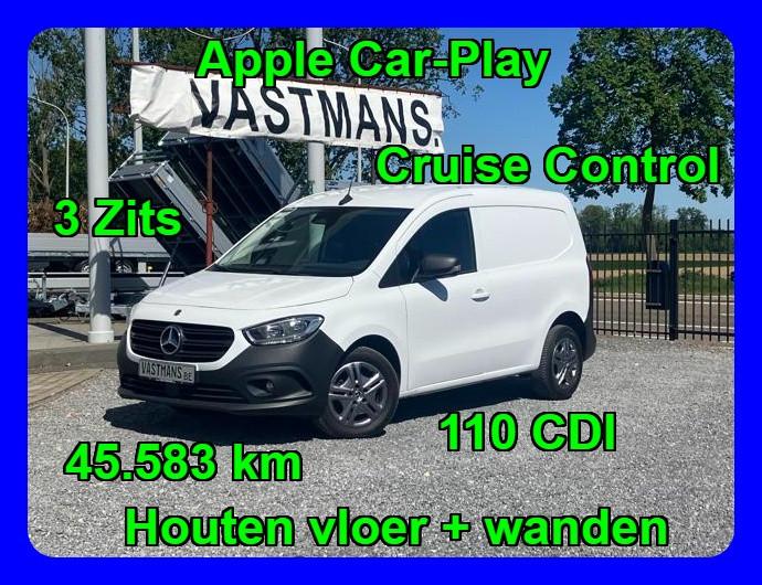 Mercedes-Benz Citan 110 15250€ + BTW / 3 Zits / Groot scherm, Auto's, Voorwielaandrijving, 745 kg, Stof, 4 cilinders