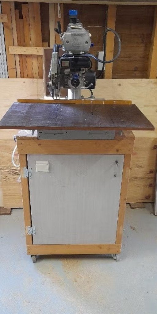 Radiaalarm zaagmachine, Ophalen, Gebruikt, Dewalt, Afkortzaag