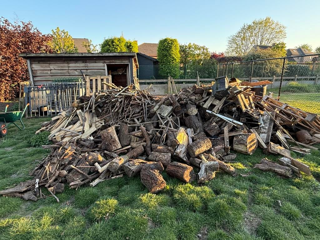 Gratis brandhout, Ophalen