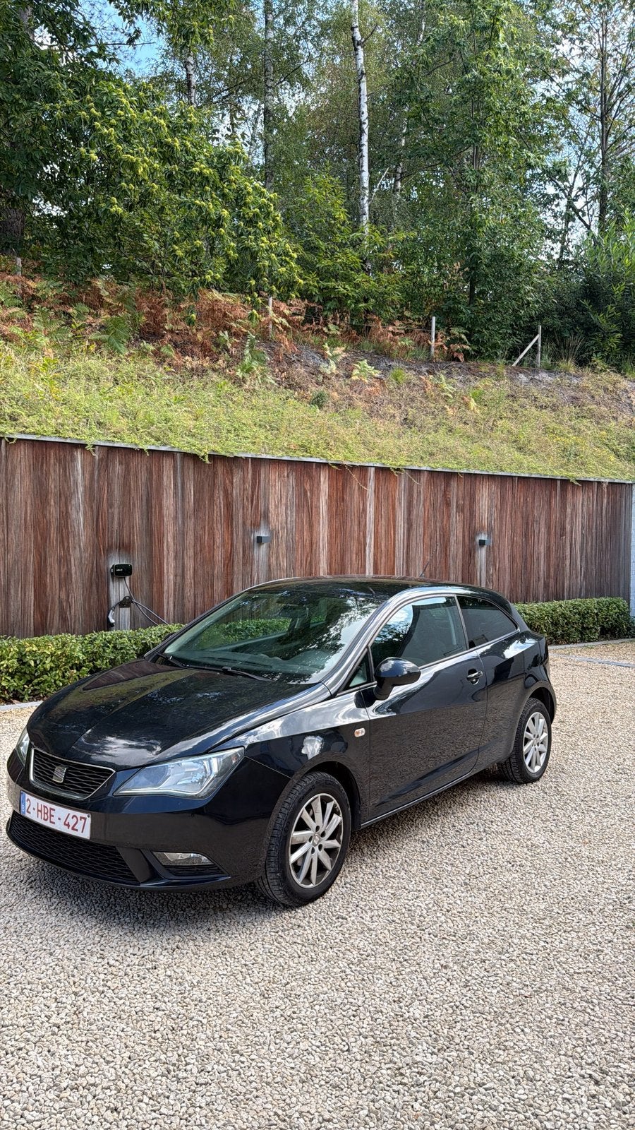 SEAT Ibiza 1.6 TDI 90ch – 2013, Auto's, Seat, Voorwielaandrijving, Euro 5, Stof, Zwart